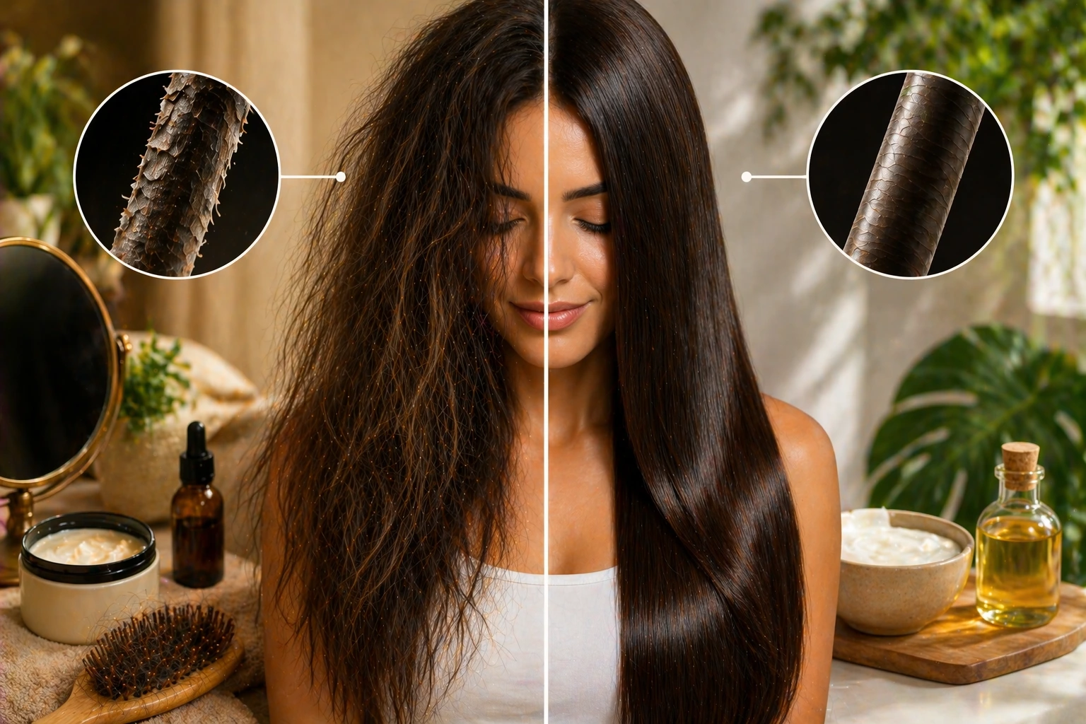 reconstrução capilar