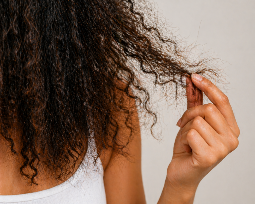 cabelo quebradiço