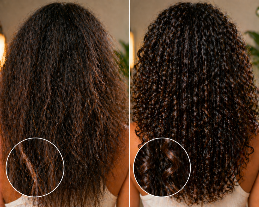 cabelo danificado