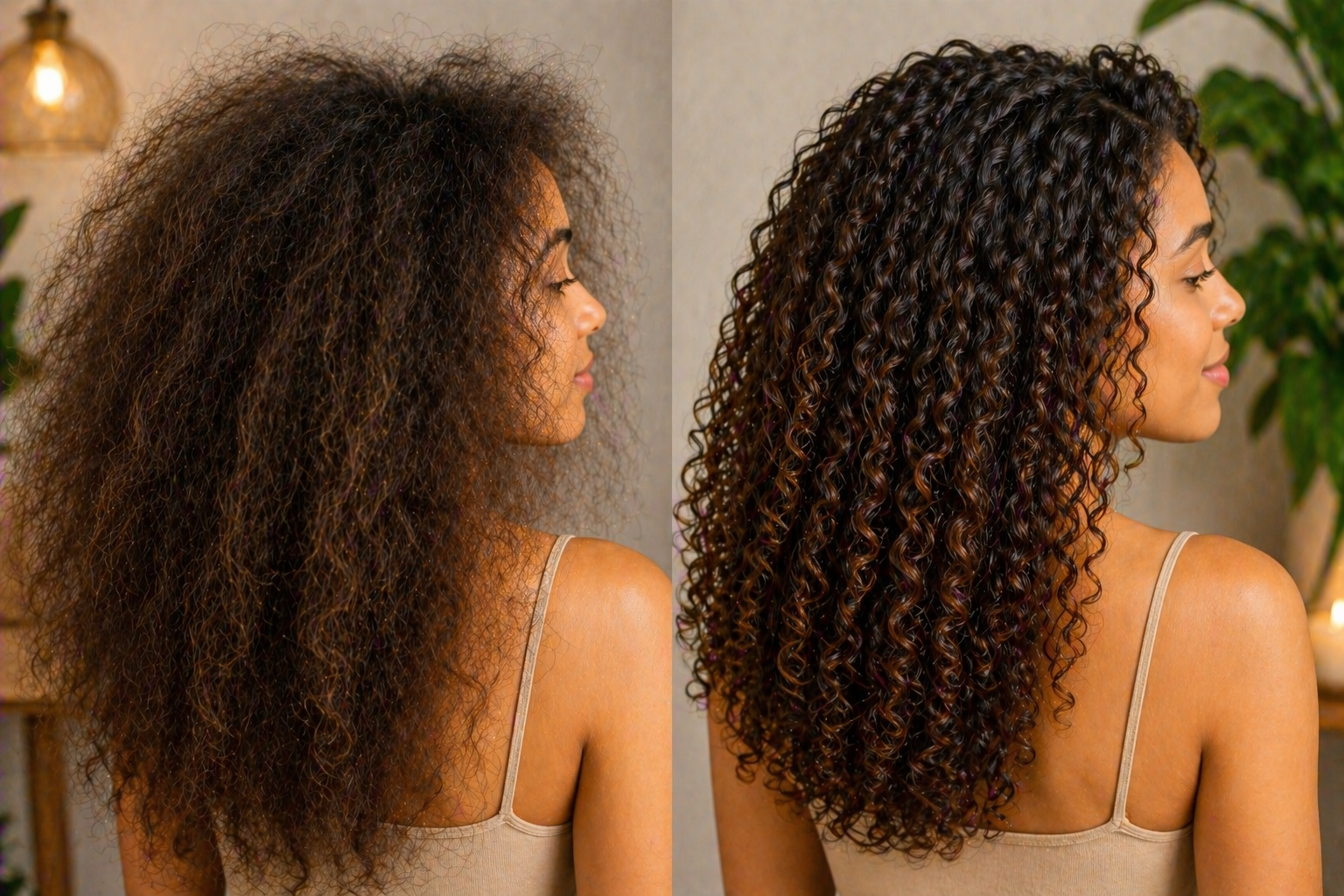 Cabelo com frizz como acabar