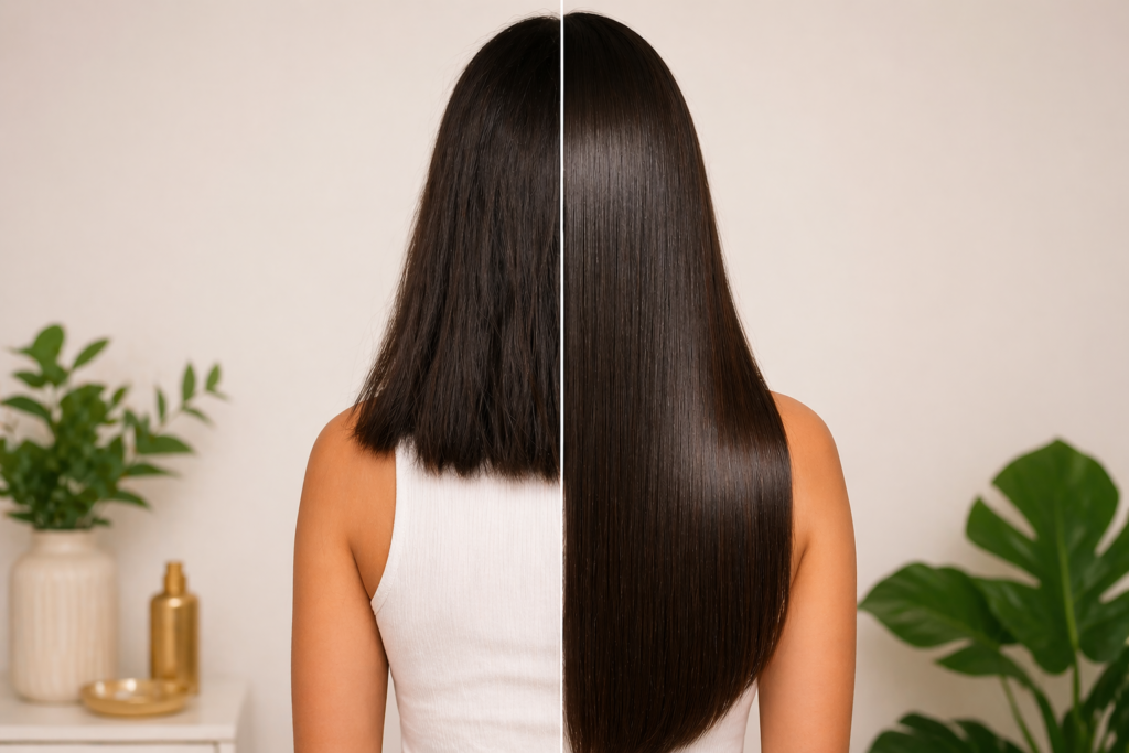 Cabelo não cresce